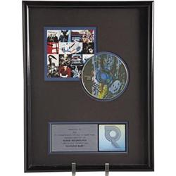 U2 "Achtung Baby" Platinum CD Award