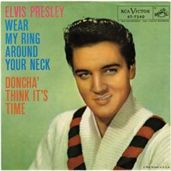 Elvis Presley 45 w/ Picture Sleeve Group of 7 (R
