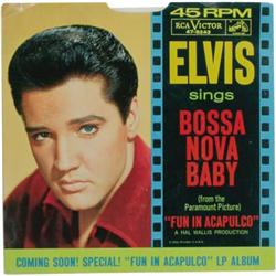 Elvis Presley 45 and Picture Sleeve Group (RCA 1