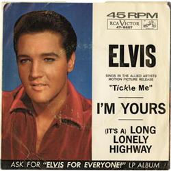 Elvis Presley Promo Group of 10 (RCA, 1964-71).