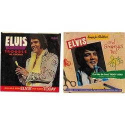 Elvis Presley Promo 45s and Picture Sleeve Group