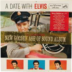 A Date With Elvis Mono LP (RCA 2011, 1959). Th