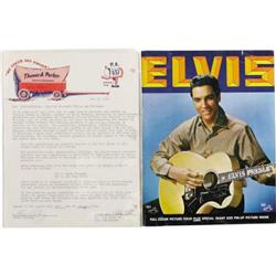 Elvis Presley and Colonel Tom Signed Agreement