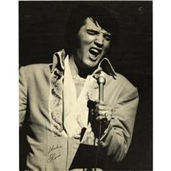 Elvis Presley Souvenir Menu International Hotel