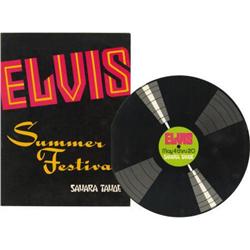 Elvis Presley Sahara Tahoe Souvenir Menus (1971-