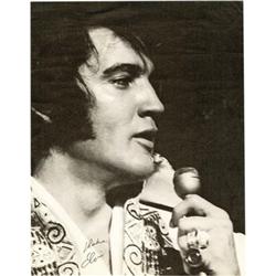 Elvis Presley Souvenir Wine Menu International H