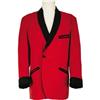Image 1 : Elvis Owned and Worn Red Velvet Jacket