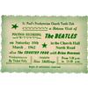 Image 1 : Beatles St. Paul's Concert Ticket