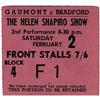 Image 1 : Helen Shapiro/Beatles Ticket. A used ticket for