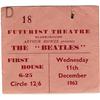 Image 1 : Beatles Scarborough Concert Ticket Stub.