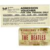 Image 2 : Beatles Fan Club Concert Ticket and Vouchers
