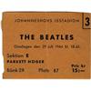 Image 1 : Beatles Swedish Concert Ticket. A used ticket to