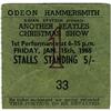 Image 1 : Another Beatles Christmas Show Ticket Stub '65