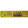 Image 1 : Beatles Shea Stadium Unused Concert Ticket 1965
