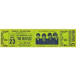 Beatles Shea Stadium 1966 Ticket