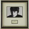 Image 1 : John Lennon Framed Autograph