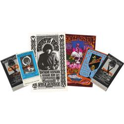Grateful Dead/Quicksilver Tickets 1966-70
