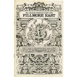 Mountain Fillmore East Program (1969).