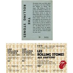Rolling Stones Ticket Group (1964-76).