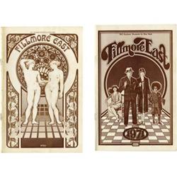 Fillmore East Group of 2 Programs (1970-71).