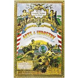 Art and Industry Concert Poster (1971)
