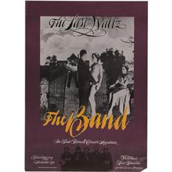 The Band "The Last Waltz" Winterland Poster