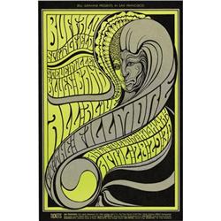 Buffalo Springfield Fillmore Concert Poster BG61
