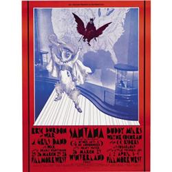 Eric Burdon and War/Santana BG-275 Poster