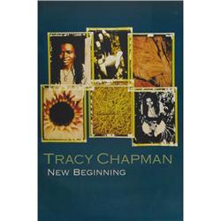 Tracy Chapman "New Beginning" Signed Poster