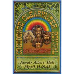 Creedence Clearwater Revival Royal Albert Poster