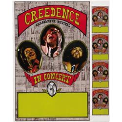 Creedence Clearwater Revival Concert Poster