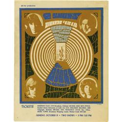 Doors Berkeley Community Theater Handbill (1967)