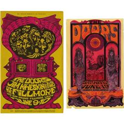 Doors Postcard and Handbill Group. June 9-10, 19