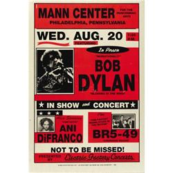 Bob Dylan Mann Center Concert Poster (1996)