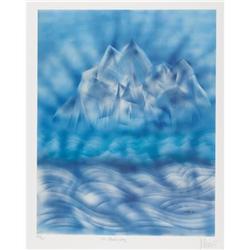 Jerry Garcia "Blue Iceberg" Ltd. Edition Print