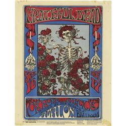 Grateful Dead Avalon Ballroom Handbill 1966