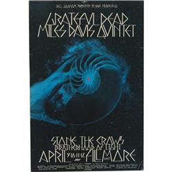 Grateful Dead Fillmore West Concert Poster BG-22