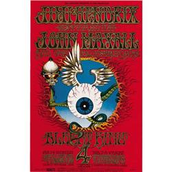Jimi Hendrix Experience "Flying Eyeball" Poster