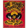 Image 1 : Jimi Hendrix Experience Baton Rouge Poster