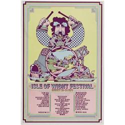 Isle of Wight Festival Concert Poster (1970)