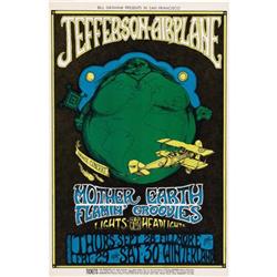 Jefferson Airplane Fillmore/Winterland Poster