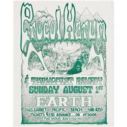 Procol Harum Earth Concert Poster (c. 1971)