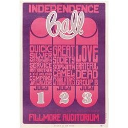 Quicksilver Messenger Service Fillmore Poster