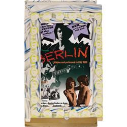 Lou Reed "Berlin" 3-D Stand Up In-Store Display