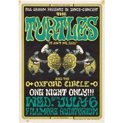 The Turtles Fillmore Concert Poster BG-15