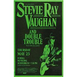 Stevie Ray Vaughan Concert Poster Group 1989-91
