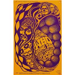 The Who Fillmore Concert Poster BG-68