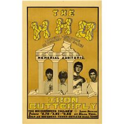 Who Memorial Auditorium Handbill 1968