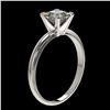 Image 3 : 1 ctw VS/SI Quality Princess Diamond Engagment Ring 10k White Gold - REF-243Y2X