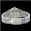 Image 3 : Rolex Men's Stainless Steel, QuickSet, Diamond Dial & Diamond Bezel